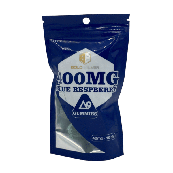 Gold Silver Delta 9 Gummies 400mg Bag - Image 3
