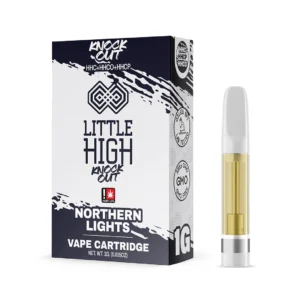 Little High TKO Carts – Northern Lights | HHC + HHCO + HHCP | 1g Indica Vape Cartridge