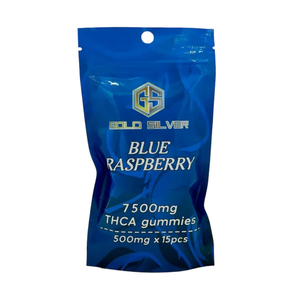 Gold Silver THCA Gummies 7500mg - Image 4