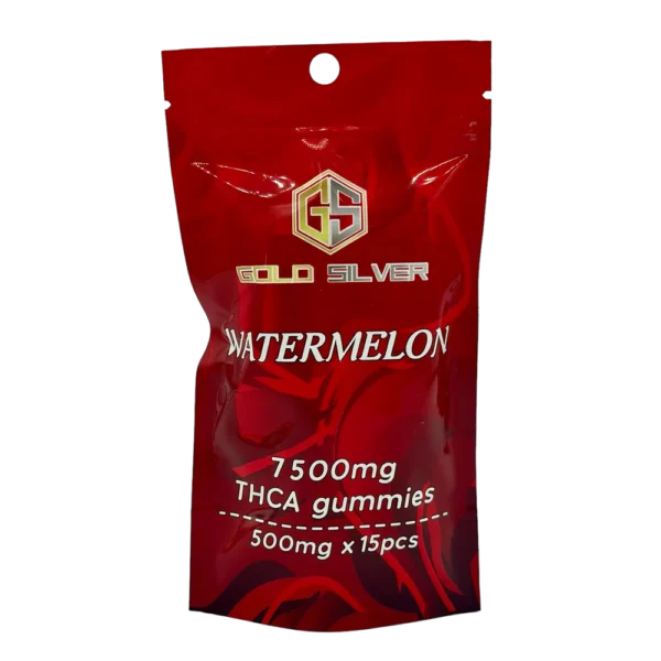 Gold Silver THCA Gummies 7500mg - Image 5