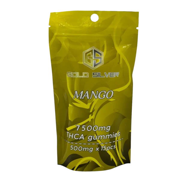 Gold Silver THCA Gummies 7500mg - Image 6