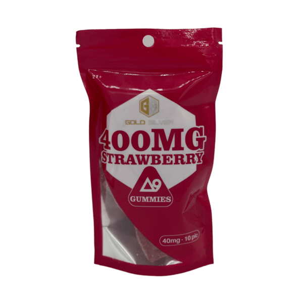 Gold Silver Delta 9 Gummies 400mg Bag - Image 6